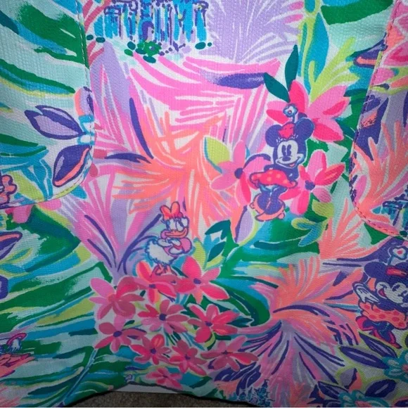 Disney x Lilly Pulitzer Minnie Daisy Dreamin Girls Dress Size 10 NWT - Picture 4 of 16